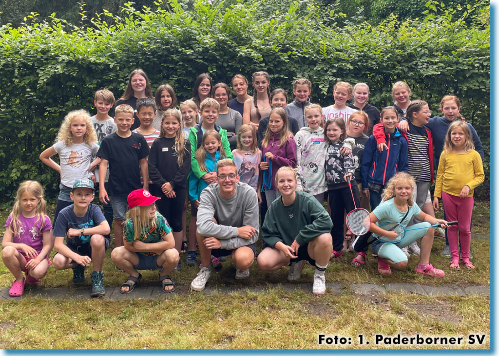 Kinder beim Zeltlager 2023