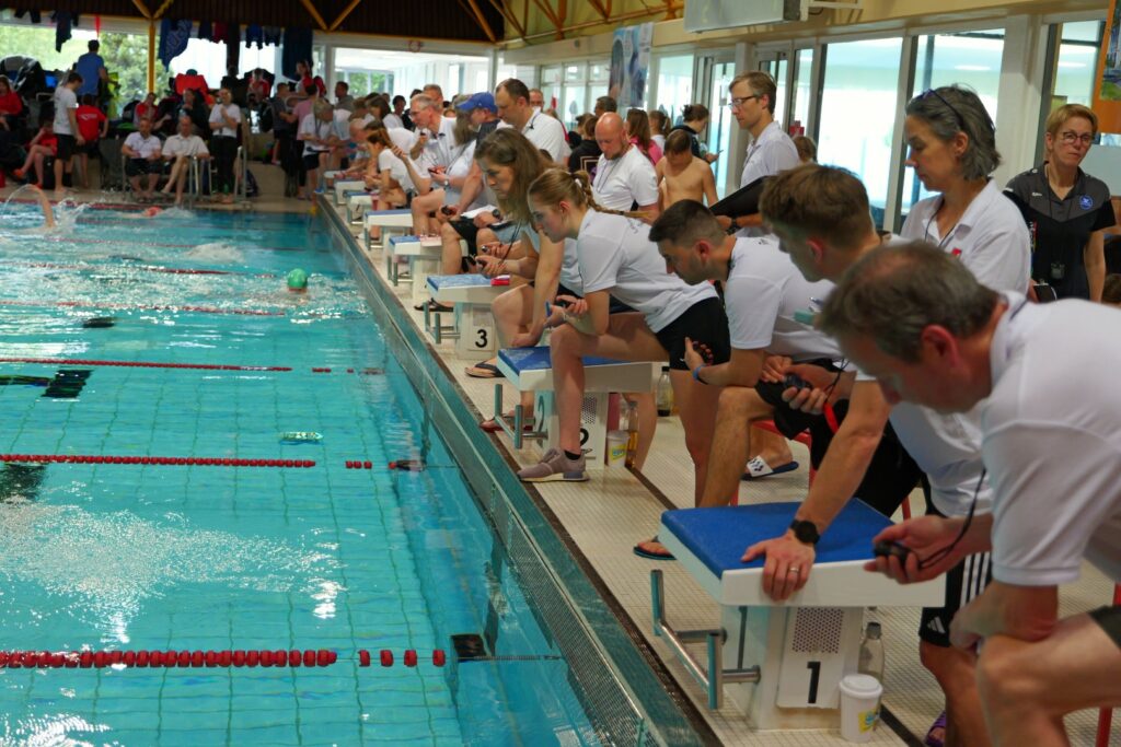 Kampfrichter beim Stoppen