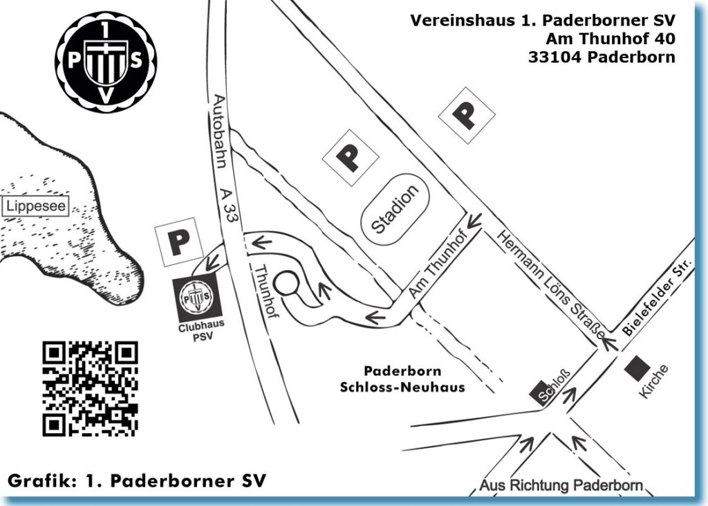 Anreise zum Clubhaus